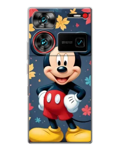Чехол для ZTE Nubia Z60 Ultra с картинкой «Осенний Mickey Mouse»