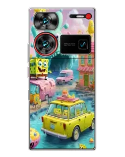 Чехол для ZTE Nubia Z60 Ultra с картинкой «Монстр-трак приключения»