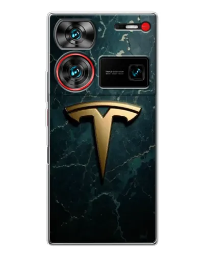 Чехол для ZTE Nubia Z60 Ultra с картинкой «Мраморная Tesla Gold» Чехол для ZTE Nubia Z60 Ultra с картинкой «Мраморная Tesla Gold»