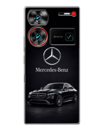Чехол для ZTE Nubia Z60 Ultra с картинкой «Mercedes — решетка радиатора»