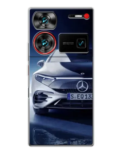Чехол для ZTE Nubia Z60 Ultra с картинкой «Mercedes EQ — будущее»