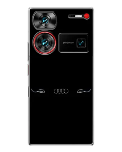 Чехол для ZTE Nubia Z60 Ultra с картинкой «Audi — световой подпись» Чехол для ZTE Nubia Z60 Ultra с картинкой «Audi — световой подпись»