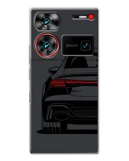 Чехол для ZTE Nubia Z60 Ultra с картинкой «Задняя часть Audi — арт» Чехол для ZTE Nubia Z60 Ultra с картинкой «Задняя часть Audi — арт»