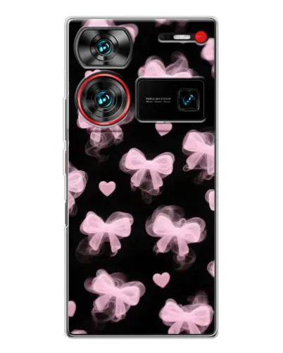 Чехол для ZTE Nubia Z60 Ultra с картинкой «Геометрия банта» Чехол для ZTE Nubia Z60 Ultra с картинкой «Геометрия банта»