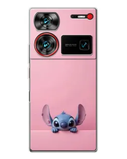 Чехол для ZTE Nubia Z60 Ultra с картинкой «Stitch выглядывает» Чехол для ZTE Nubia Z60 Ultra с картинкой «Stitch выглядывает»