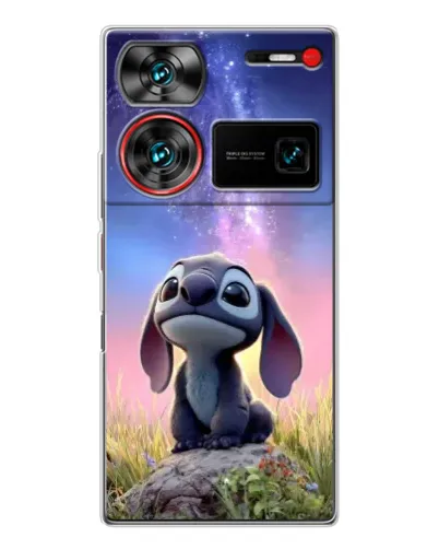 Чехол для ZTE Nubia Z60 Ultra с картинкой «Стич на рассвете»