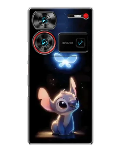 Чехол для ZTE Nubia Z60 Ultra с картинкой «Сияющий Стич»