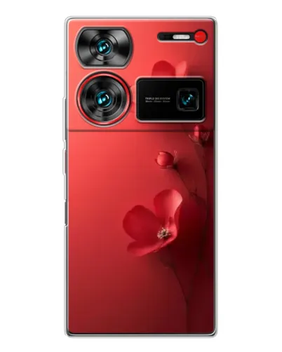 Чехол для ZTE Nubia Z60 Ultra с картинкой «Маковые соцветия» Чехол для ZTE Nubia Z60 Ultra с картинкой «Маковые соцветия»