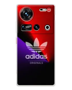Чехол для ZTE Nubia Z70 Ultra с картинкой «Adidas Red Neon» Чехол для ZTE Nubia Z70 Ultra с картинкой «Adidas Red Neon»