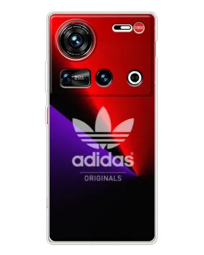 Чехол для ZTE Nubia Z70 Ultra с картинкой «Adidas Red Neon»