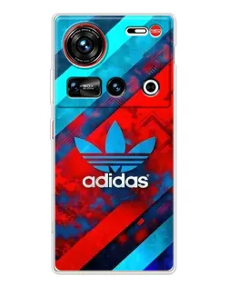 Чехол для ZTE Nubia Z70 Ultra с картинкой «Абстракция Adidas» Чехол для ZTE Nubia Z70 Ultra с картинкой «Абстракция Adidas»