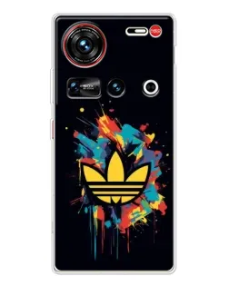 Чехол для ZTE Nubia Z70 Ultra с картинкой «Adidas Splash» Чехол для ZTE Nubia Z70 Ultra с картинкой «Adidas Splash»