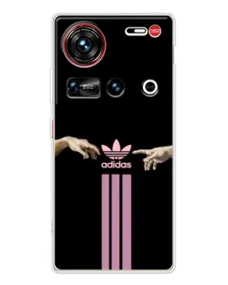 Чехол для ZTE Nubia Z70 Ultra с картинкой «Adidas Hands» Чехол для ZTE Nubia Z70 Ultra с картинкой «Adidas Hands»
