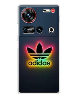 Чехол для ZTE Nubia Z70 Ultra с картинкой «Неоновый Adidas» Чехол для ZTE Nubia Z70 Ultra с картинкой «Неоновый Adidas»