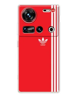 Чехол для ZTE Nubia Z70 Ultra с картинкой «Красный минимализм Adidas» Чехол для ZTE Nubia Z70 Ultra с картинкой «Красный минимализм Adidas»