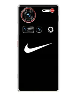 Чехол для ZTE Nubia Z70 Ultra с картинкой «Минималистический Найк»