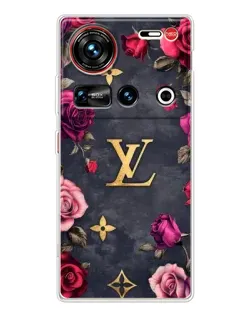 Чехол для ZTE Nubia Z70 Ultra с картинкой «Цветочный Louis Vuitton» Чехол для ZTE Nubia Z70 Ultra с картинкой «Цветочный Louis Vuitton»
