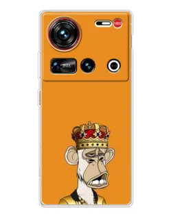 Чехол для ZTE Nubia Z70 Ultra с картинкой «Золотая обезьяна Bored Ape» Чехол для ZTE Nubia Z70 Ultra с картинкой «Золотая обезьяна Bored Ape»