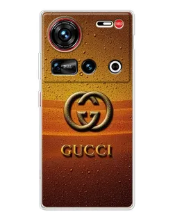 Чехол для ZTE Nubia Z70 Ultra с картинкой «Gucci — солнечный градиент»
