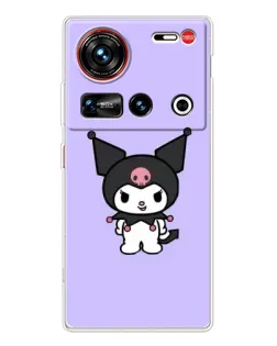 Чехол для ZTE Nubia Z70 Ultra с картинкой «Kuromi — нежный фиолетовый» Чехол для ZTE Nubia Z70 Ultra с картинкой «Kuromi — нежный фиолетовый»