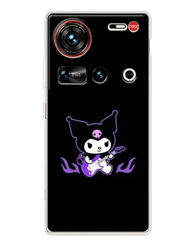 Чехол для ZTE Nubia Z70 Ultra с картинкой «Электрическая Kuromi» Чехол для ZTE Nubia Z70 Ultra с картинкой «Электрическая Kuromi»