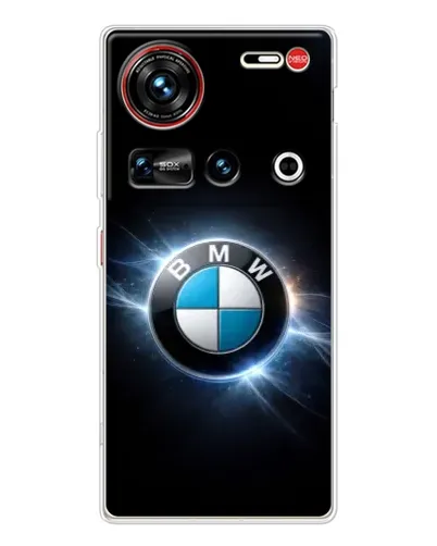 Чехол для ZTE Nubia Z70 Ultra с картинкой «BMW — неоновое сияние» Чехол для ZTE Nubia Z70 Ultra с картинкой «BMW — неоновое сияние»