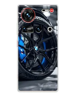 Чехол для ZTE Nubia Z70 Ultra с картинкой «Колесо BMW вблизи» Чехол для ZTE Nubia Z70 Ultra с картинкой «Колесо BMW вблизи»