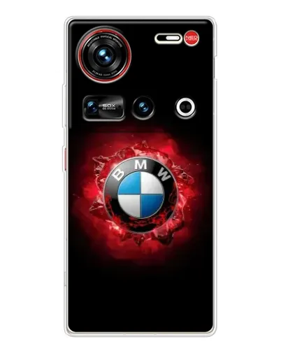 Чехол для ZTE Nubia Z70 Ultra с картинкой «Логотип BMW — вспышка» Чехол для ZTE Nubia Z70 Ultra с картинкой «Логотип BMW — вспышка»