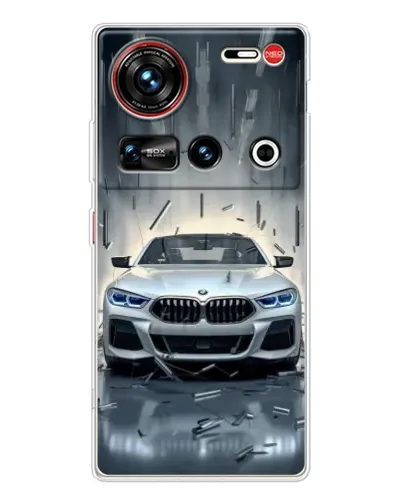 Чехол для ZTE Nubia Z70 Ultra с картинкой «BMW в свете фар» Чехол для ZTE Nubia Z70 Ultra с картинкой «BMW в свете фар»