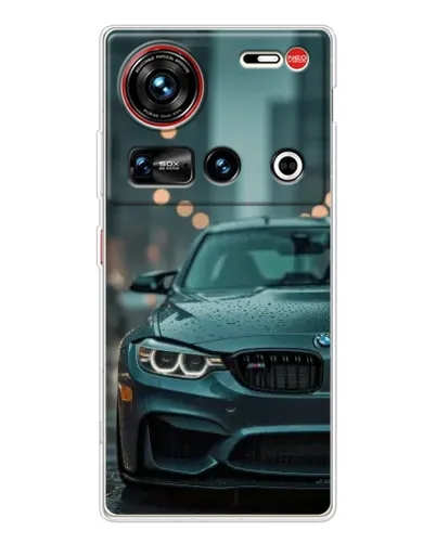 Чехол для ZTE Nubia Z70 Ultra с картинкой «BMW в огнях города» Чехол для ZTE Nubia Z70 Ultra с картинкой «BMW в огнях города»