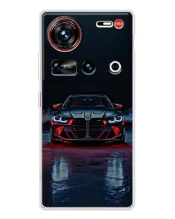 Чехол для ZTE Nubia Z70 Ultra с картинкой «BMW на мокрой дороге» Чехол для ZTE Nubia Z70 Ultra с картинкой «BMW на мокрой дороге»