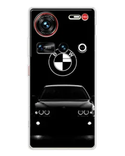 Чехол для ZTE Nubia Z70 Ultra с картинкой «BMW — взгляд из темноты» Чехол для ZTE Nubia Z70 Ultra с картинкой «BMW — взгляд из темноты»