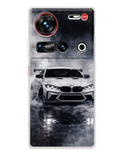 Чехол для ZTE Nubia Z70 Ultra с картинкой «BMW сквозь туман» Чехол для ZTE Nubia Z70 Ultra с картинкой «BMW сквозь туман»