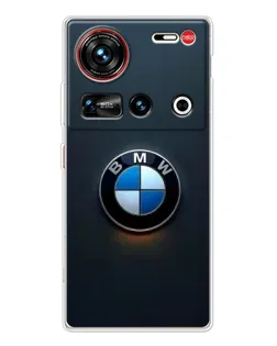Чехол для ZTE Nubia Z70 Ultra с картинкой «Логотип BMW — минимализм» Чехол для ZTE Nubia Z70 Ultra с картинкой «Логотип BMW — минимализм»