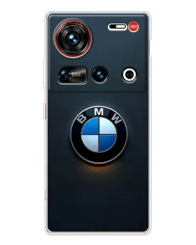 Чехол для ZTE Nubia Z70 Ultra с картинкой «Логотип BMW — минимализм» Чехол для ZTE Nubia Z70 Ultra с картинкой «Логотип BMW — минимализм»