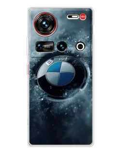 Чехол для ZTE Nubia Z70 Ultra с картинкой «Логотип BMW — лед» Чехол для ZTE Nubia Z70 Ultra с картинкой «Логотип BMW — лед»