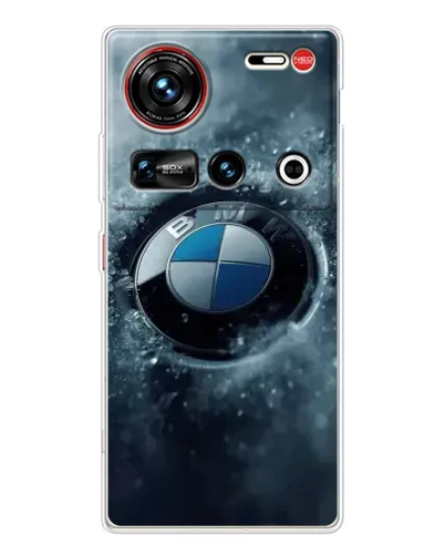 Чехол для ZTE Nubia Z70 Ultra с картинкой «Логотип BMW — лед» Чехол для ZTE Nubia Z70 Ultra с картинкой «Логотип BMW — лед»