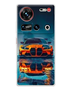 Чехол для ZTE Nubia Z70 Ultra с картинкой «BMW — золотая эмблема» Чехол для ZTE Nubia Z70 Ultra с картинкой «BMW — золотая эмблема»