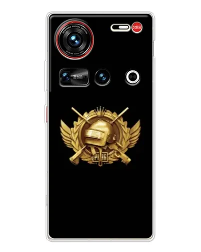 Чехол для ZTE Nubia Z70 Ultra с картинкой «PUBG — оранжевый градиент» Чехол для ZTE Nubia Z70 Ultra с картинкой «PUBG — оранжевый градиент»
