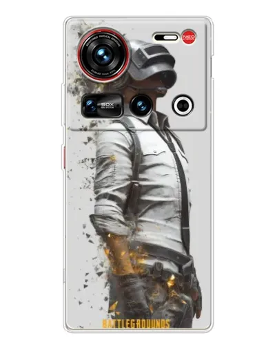 Чехол для ZTE Nubia Z70 Ultra с картинкой «PUBG — боец в пыли» Чехол для ZTE Nubia Z70 Ultra с картинкой «PUBG — боец в пыли»