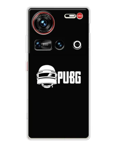 Чехол для ZTE Nubia Z70 Ultra с картинкой «PUBG — классический лого» Чехол для ZTE Nubia Z70 Ultra с картинкой «PUBG — классический лого»