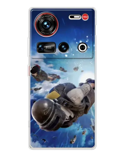 Чехол для ZTE Nubia Z70 Ultra с картинкой «Десант PUBG — прыжок» Чехол для ZTE Nubia Z70 Ultra с картинкой «Десант PUBG — прыжок»