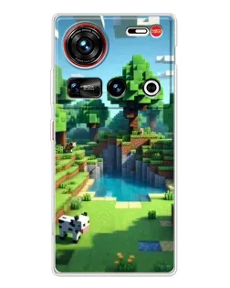Чехол для ZTE Nubia Z70 Ultra с картинкой «Minecraft летний день» Чехол для ZTE Nubia Z70 Ultra с картинкой «Minecraft летний день»