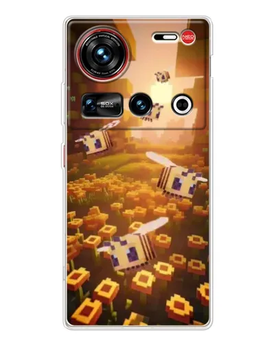 Чехол для ZTE Nubia Z70 Ultra с картинкой «Поле подсолнухов»