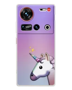 Чехол для ZTE Nubia Z70 Ultra с картинкой «Единорог градиент» Чехол для ZTE Nubia Z70 Ultra с картинкой «Единорог градиент»
