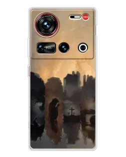 Чехол для ZTE Nubia Z70 Ultra с картинкой «Дорога к вере»