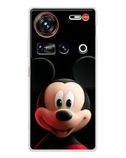 Чехол для ZTE Nubia Z70 Ultra с картинкой «Улыбающийся Микки Маус»