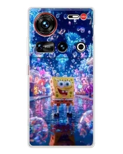 Чехол для ZTE Nubia Z70 Ultra с картинкой «Неоновый океан»