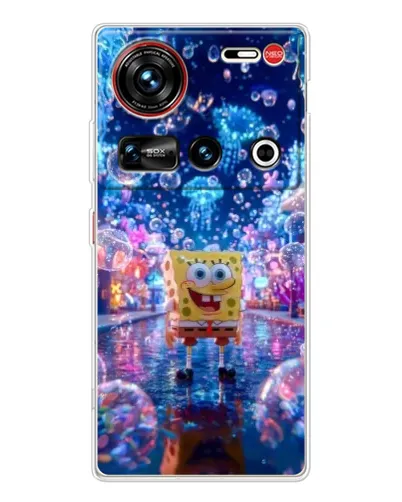 Чехол для ZTE Nubia Z70 Ultra с картинкой «Неоновый океан»