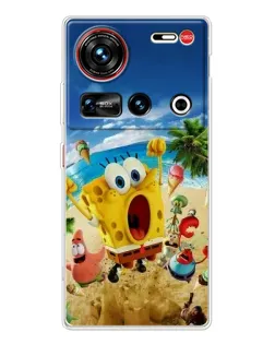 Чехол для ZTE Nubia Z70 Ultra с картинкой «Развлечения на пляже»